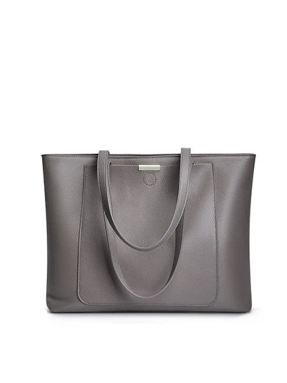 Women's Top-Grain Cowhide Leather Large Tote Bag