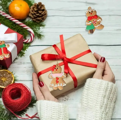 Cross-border Hot Sale Classic Christmas Gingerbread Man Pendant Christmas Decorations Ornaments Christmas Tree Hanging Ornaments In Stock Wholesale
