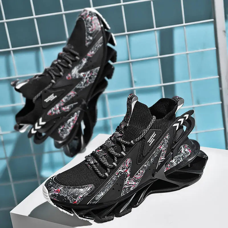 Autumn New Fashion Casual Running Shoes Men's Lightweight Flyweave Sports Men's Shoes