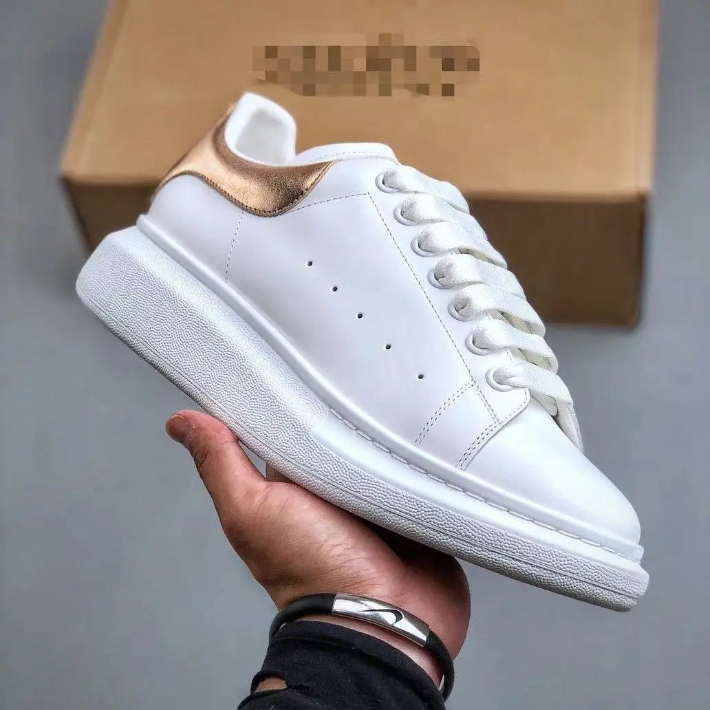 Thick-soled Ins Shoes Thick-soled Couple Men's And Women's Casual Board Shoes Naturally Increased
