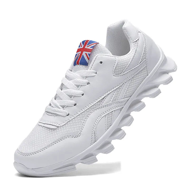 Sports Shoes Spring Men's Trend New Blade Shoes Korean Version Of Flying Weaving Breathable Foreign Trade Large Size Men's Shoes Stalls