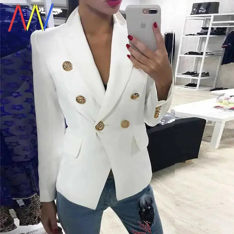 Ladies For Jacket Autumn Blazer Women Jackets Office Lady