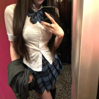 Skirt A- Shaped Short Skirt Plus Size Slight Fat MM Woolen Autumn And Winter Vintage Women's A- Line Plaid Hip Skirt Pear-shaped Body Hot