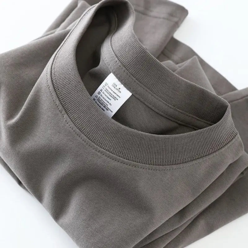 Cotton T-shirt Men's Loose Casual