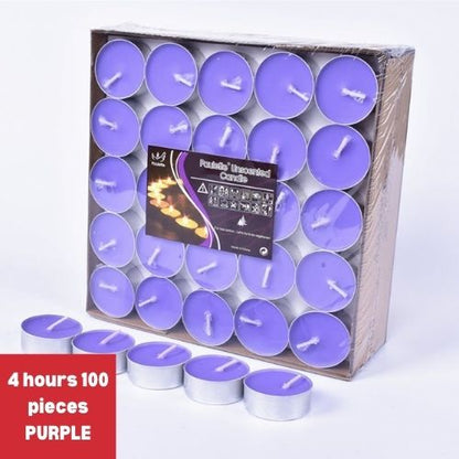 Candle 4-8 Hours Smokeless Candle Tea Hotel Romantic Confession Birthday Aromatherapy Small Tea Wax Wholesale