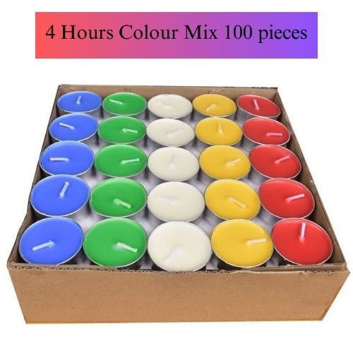 Candle 4-8 Hours Smokeless Candle Tea Hotel Romantic Confession Birthday Aromatherapy Small Tea Wax Wholesale