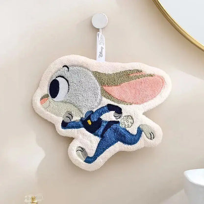 Cute Forest Friends Hanging Hand Towel 