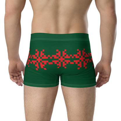 ZIPPX Christmas Print Boxer Briefs