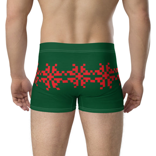 ZIPPX Christmas Print Boxer Briefs
