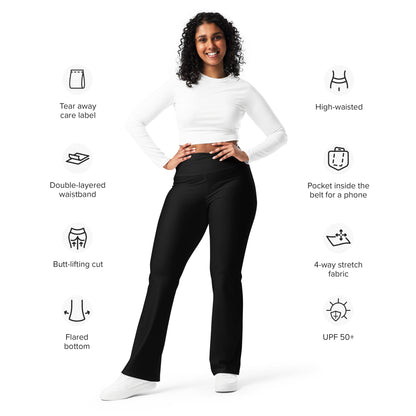 Person wearing black leggings paired with a beige crop top, white button-up jacket, and white sneakers—modern, stylish, and perfect for casual fashion.