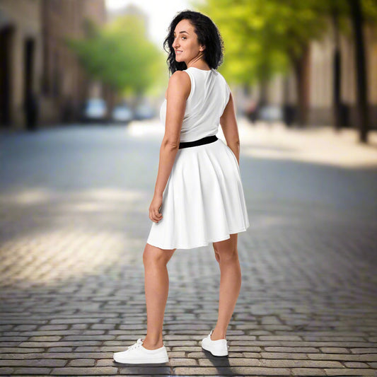 Classic White Skirt, Stylish, Versatile & Perfect for Any Outfit