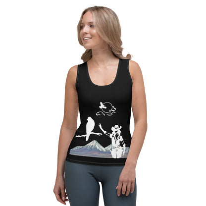 Western Chic Women's Tank Top, Embrace Your Inner Cowboy
