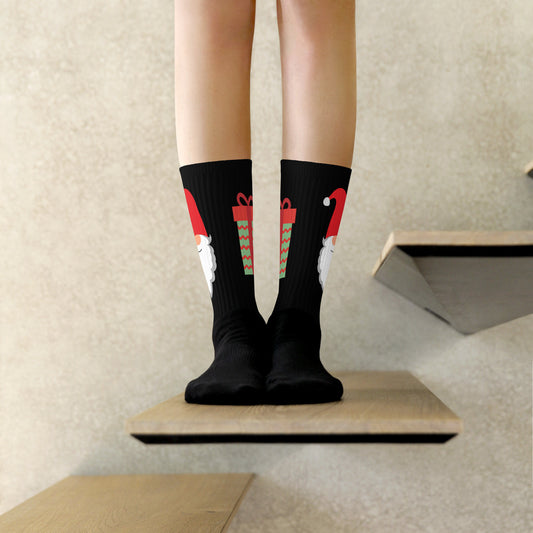 Christmas Santa Gift print Socks