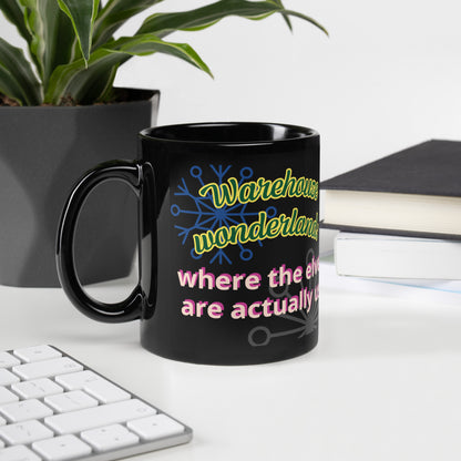 Mug Elf Black Glossy Mug
