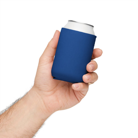 Minimalist Blue Can Cooler, Stylish, Insulated & Perfect for Everyday Refreshment