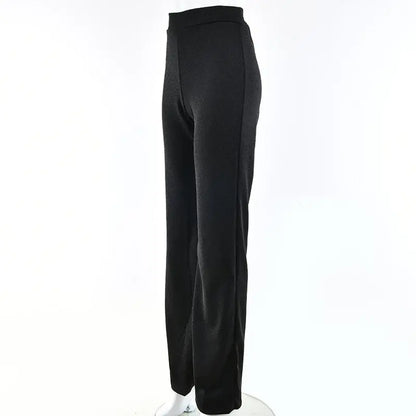 Hip-flare flared pants