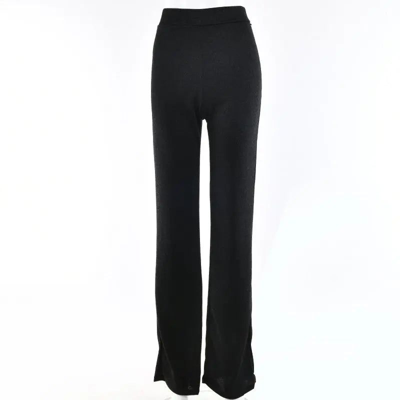 Hip-flare flared pants
