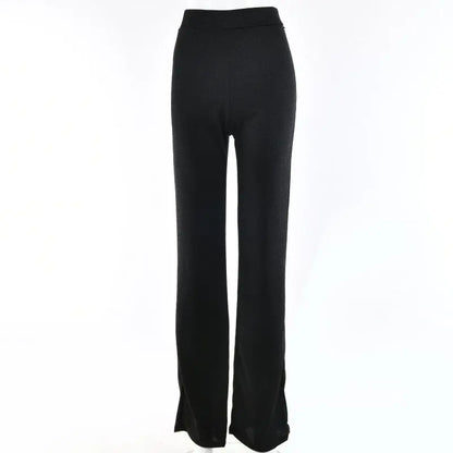 Hip-flare flared pants