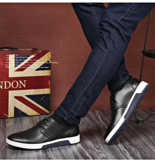 Men's shoes increase Korean business dress casual shoes