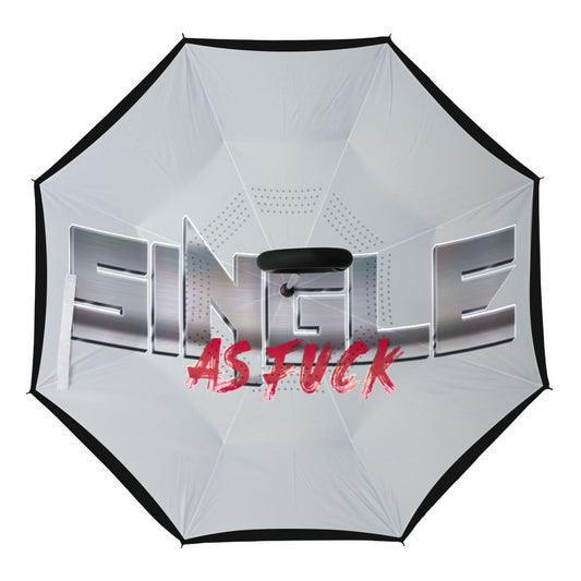 Car Reverse Umbrella Inner Print