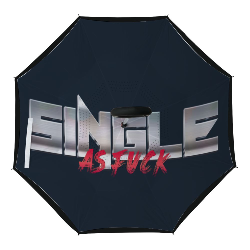 Car Reverse Umbrella Inner Print