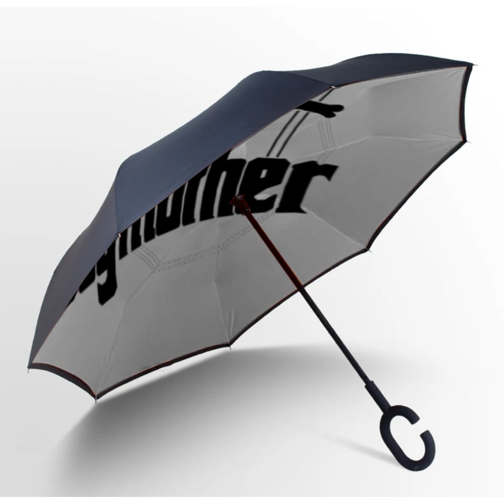 Car Reverse Umbrella Inner Print