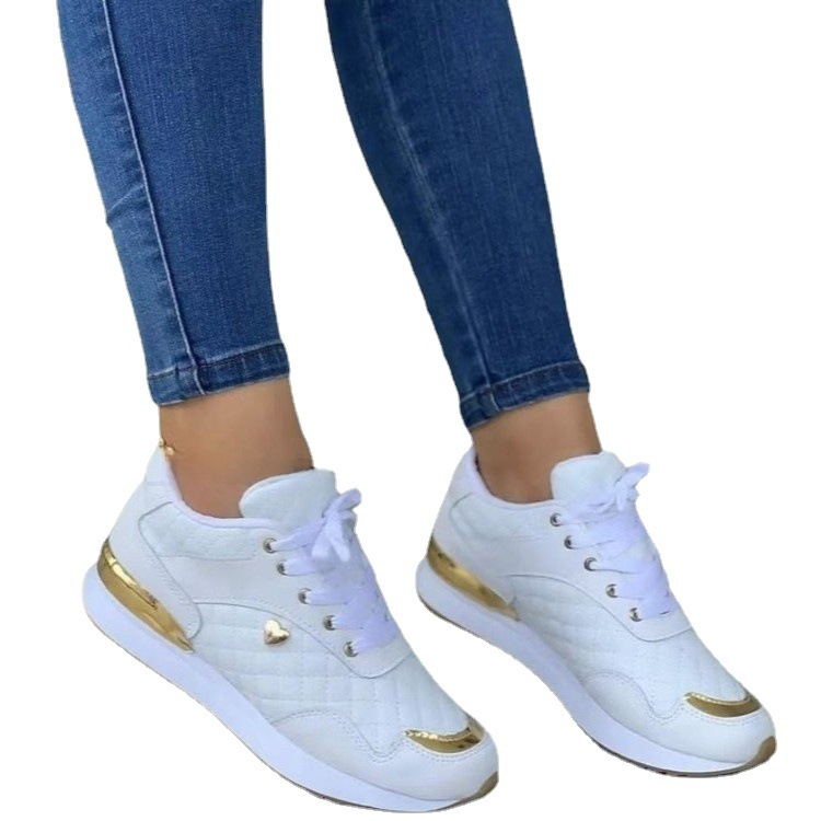 Sports Shoes Women&#039;s Spring And Autumn New Breathable Color Matching Casual Running Shoes Sneaker