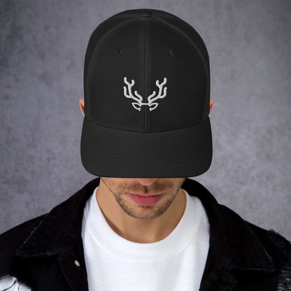 Stag embroidery, Trucker Cap
