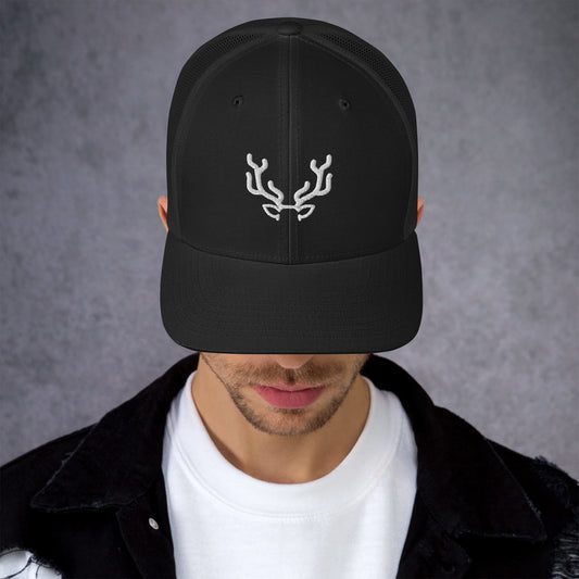 Stag embroidery, Trucker Cap