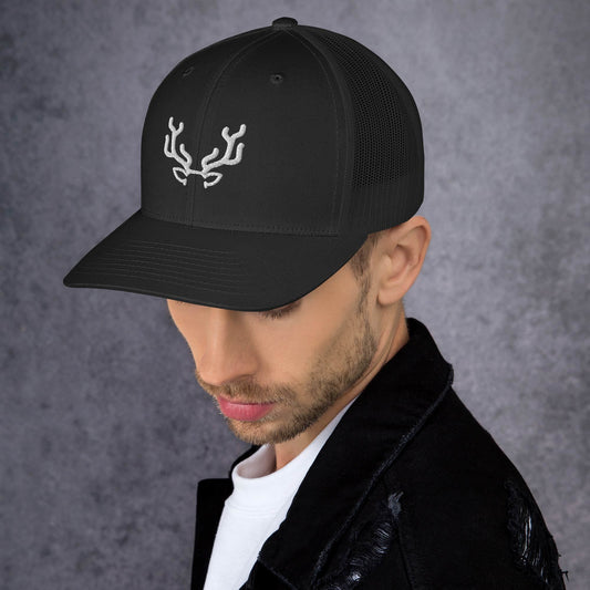 Stag embroidery, Trucker Cap