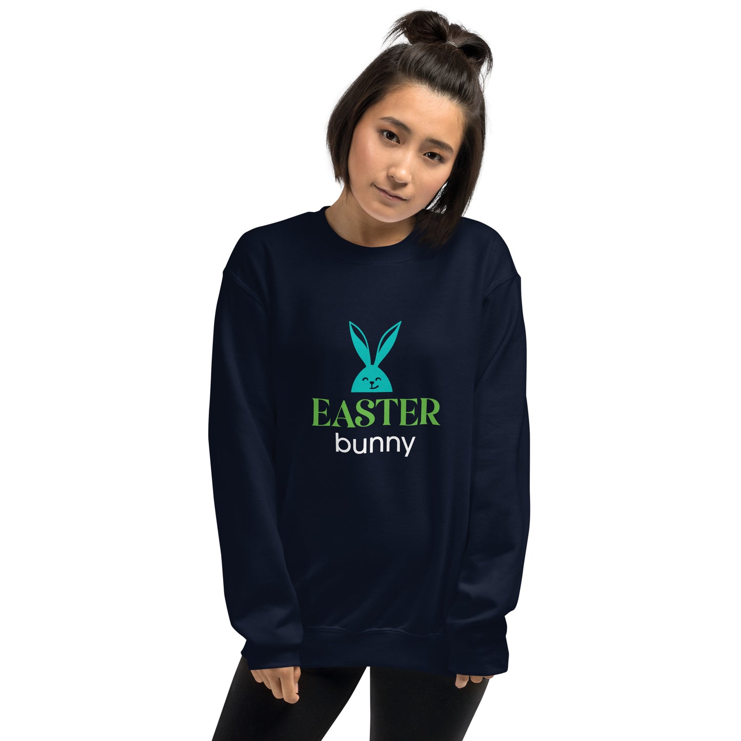 Festive Easter Bunny Sweatshirt, Cozy, Playful & Available in Multiple Colors