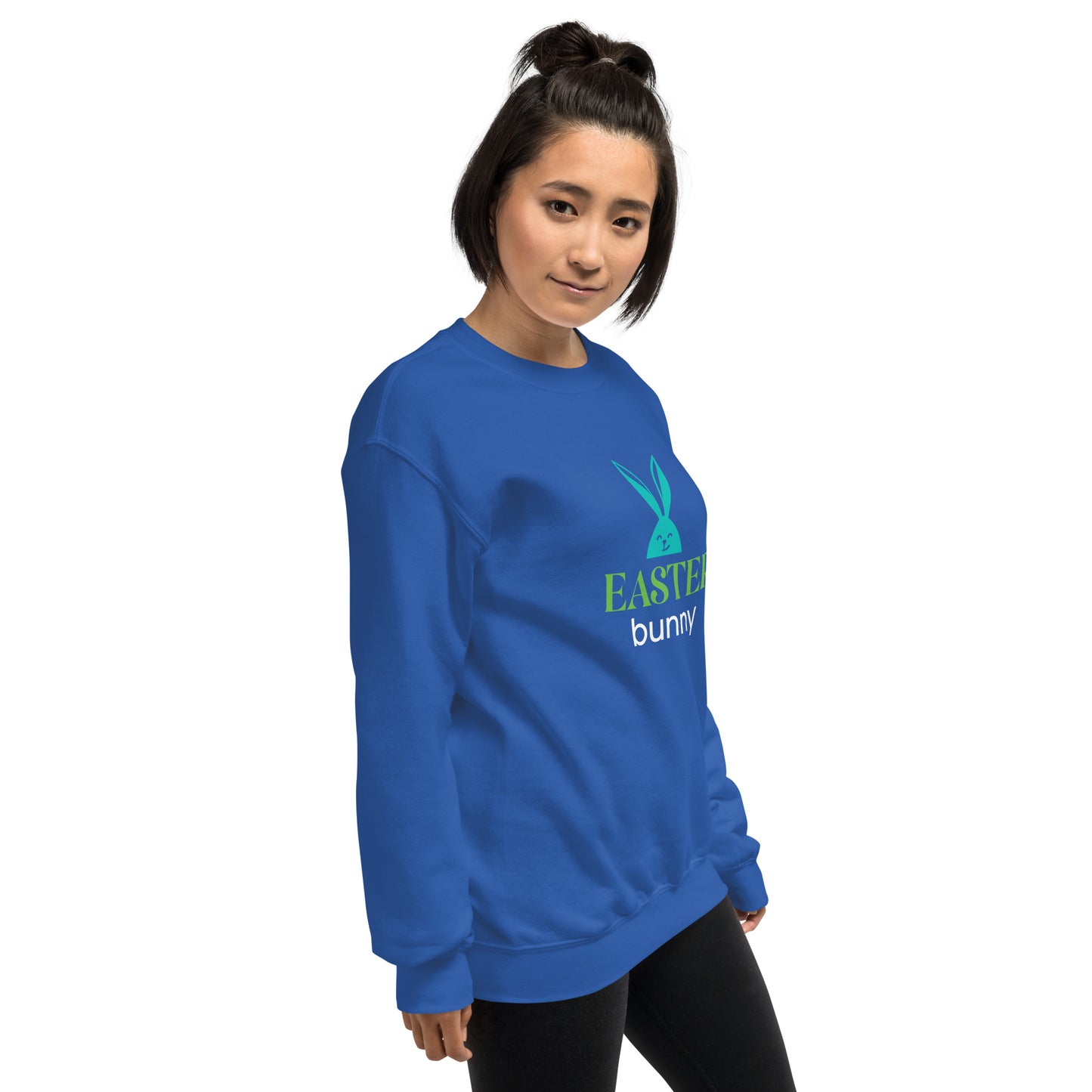 Festive Easter Bunny Sweatshirt, Cozy, Playful & Available in Multiple Colors
