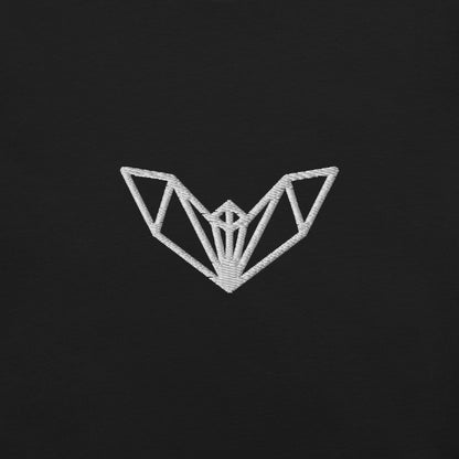 Women’s Geometric Bat T-Shirt, Sleek, Minimalist & Designed for Casual Confidence