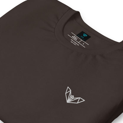 Women’s Geometric Bat T-Shirt, Sleek, Minimalist & Designed for Casual Confidence
