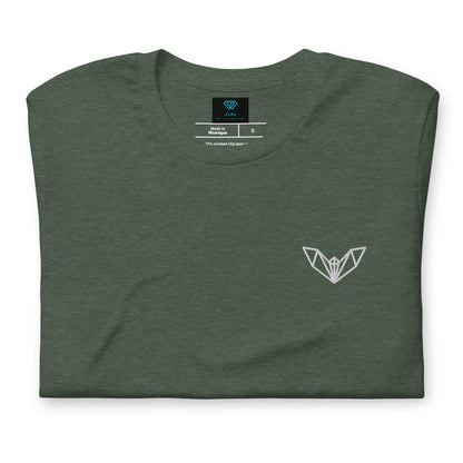 Women’s Geometric Bat T-Shirt, Sleek, Minimalist & Designed for Casual Confidence