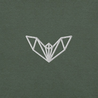 Women’s Geometric Bat T-Shirt, Sleek, Minimalist & Designed for Casual Confidence