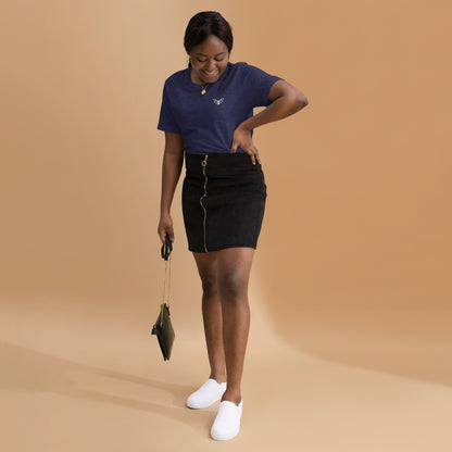 Women’s Geometric Bat T-Shirt, Sleek, Minimalist & Designed for Casual Confidence