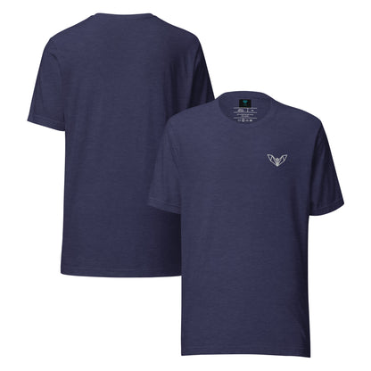 Women’s Geometric Bat T-Shirt, Sleek, Minimalist & Designed for Casual Confidence