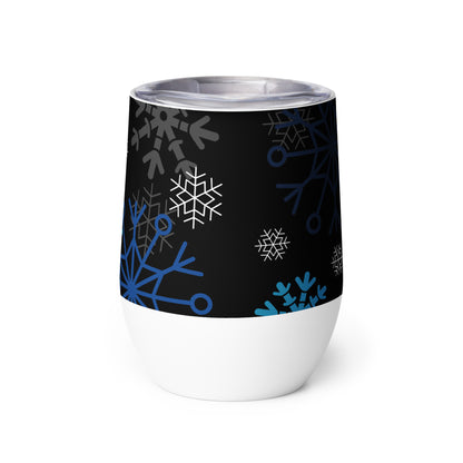Festive Gnome Wine Tumbler Insulated, Stylish & Perfect for Holiday Cheers